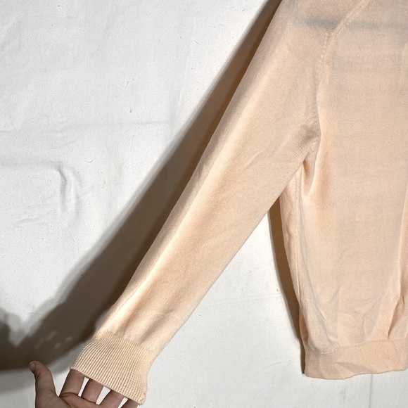 Vintage Lady Phoenix Sportswear Orange Lakewood Golf World V Neck Sweater M - Picture 9 of 11